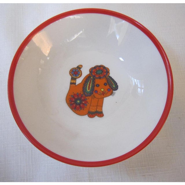 1960s Vintage a.k. Kaiser Child China Set, 3Pc For Sale - Image 5 of 5