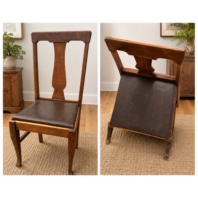 American American Dining Chairs, Late Victorian to Early Colonial Revival, Circa 1895–1920 For Sale - Image 3 of 3