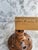 Brown Handcrafted Wooden Pod Vase With Natural Textured Design For Sale - Image 8 of 9