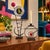 Black Rick Martin Modern Memphis Pop Art Steel Clock & Candleholder Sculpture Set For Sale - Image 8 of 14