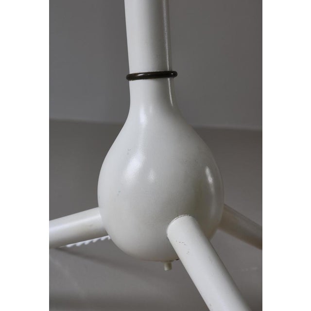 Wood Sculptural Tripod Bridge Floor Lamp attributed to Severin Hansen, Denmark, 1950s For Sale - Image 7 of 17