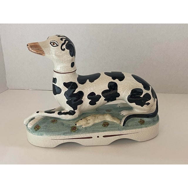 So in love with this debonair pooch from world renowned china manufacturer Mottahedeh. Stately and dignified, the...