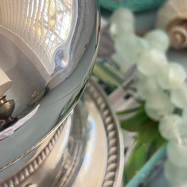 Vintage Silverplate Trophy Cup Champagne Bucket by Birmingham Silver Co. For Sale - Image 12 of 12