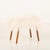 Danish Stool in Long Hair Sheepskin, 1970s For Sale - Image 7 of 7