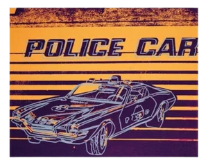 Andy Warhol, Police Car, Digital Print