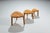 Mid-Century Modern Vintage Oak Nesting Tables, 1970s, Set of 3 For Sale - Image 3 of 9