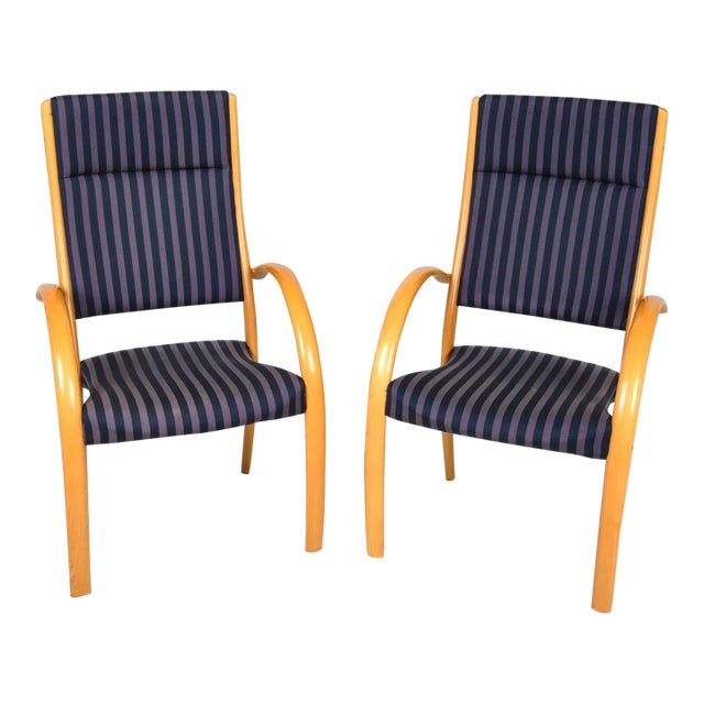 Pair of Vintage Lounge Chairs From Finland For Sale