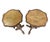 Italian Pair of Mid-19th Century Italian Polychrome & Gilt Figural Pedestal Tables For Sale - Image 3 of 10