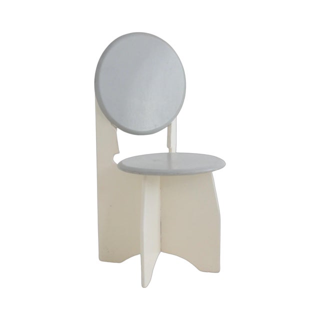 Wood Modernist Dining Chairs, 1980s - Set of 4 For Sale - Image 7 of 12