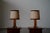 Wood Vintage German Oak Table Lamps, 1970s, Set of 2 For Sale - Image 7 of 7