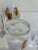 Glass Vintage Gold Heraldic Crest Lowball Glasses, Set of 8 For Sale - Image 7 of 11