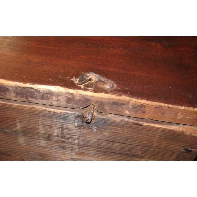 19th Century Chippendale Blanket Chest For Sale - Image 9 of 11