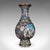 Pair of Vintage Baluster Form Vases, Oriental, Cloisonne, Posy Urn, Circa 1960 For Sale - Image 4 of 10