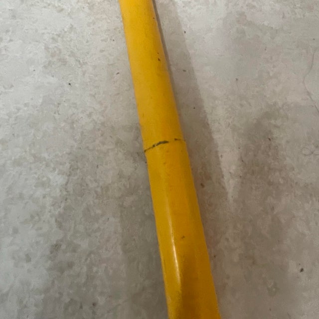 Vintage Ikea Ted Folding Chair, Yellow, by Niels Gammelgaard, 1979-1989 For Sale - Image 11 of 15