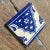 Charming hand thrown and painted Tavalera tile. Dimensions: 4.125" x 4.125" x .25"