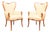 Pair of Vintage Fireside Chairs For Sale