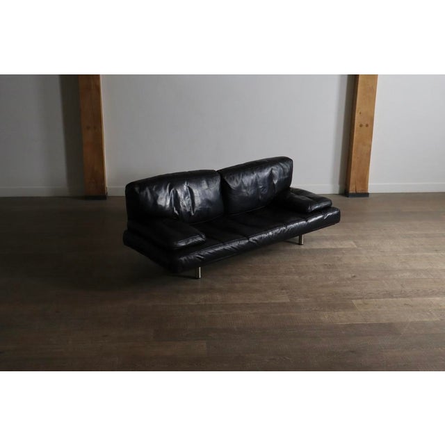 Zanotta Milano 210 Two-Seater Sofa by De Pas, Durbino and Lomazzi for Zanotta, Italy, 1980s For Sale - Image 4 of 12