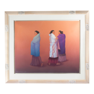 1985 “Whispers” Lithograph by r.c. Gorman