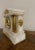 Antique Victorian Alabaster Mantel Clock, 1890 For Sale - Image 4 of 9