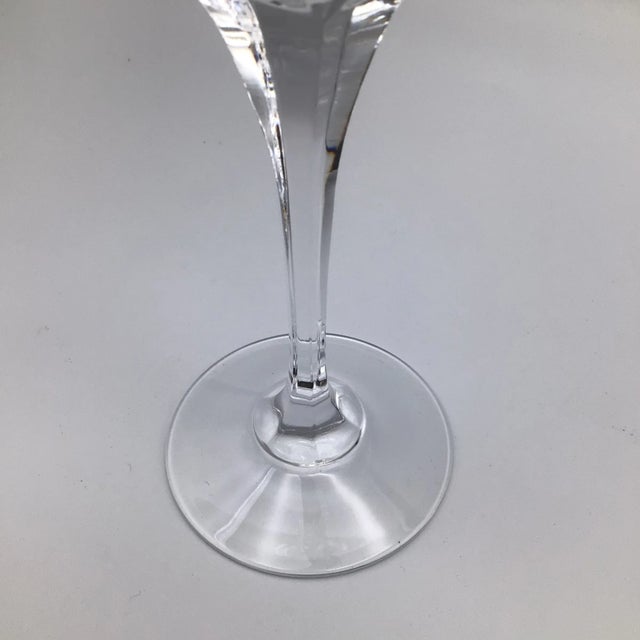 Vintage Mikasa Olympus Crystal Wine Glass For Sale - Image 9 of 12