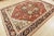 Farmhouse Heriz Ziegler Rug 9' X 11'11'' Red Wool Traditional Hand-Knotted Oriental Carpet For Sale - Image 3 of 12