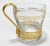 Mid-Century Modern Vintage Hollywood Regency Greek Key Libby Glass Co Coffee Cups, Set of 8 For Sale - Image 3 of 6