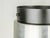 Mid-Century Modern Cylindrical Opaline Glass and Black Metal Flush Mount by Bruno Gatta for Stilnovo, 1950s For Sale - Image 3 of 14