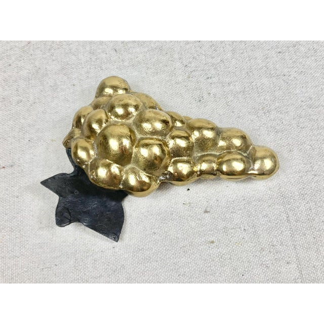 Late 20th Century Vintage Brass Fruit-Set of 3 For Sale - Image 5 of 11