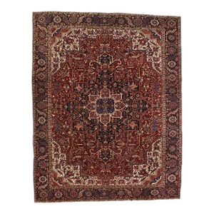 Antique Persian Heriz Rug - 11'04 x 14'05