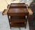 2000 - 2009 Sarreid Burled Walnut 3 Tiered End Tables For Sale - Image 5 of 10