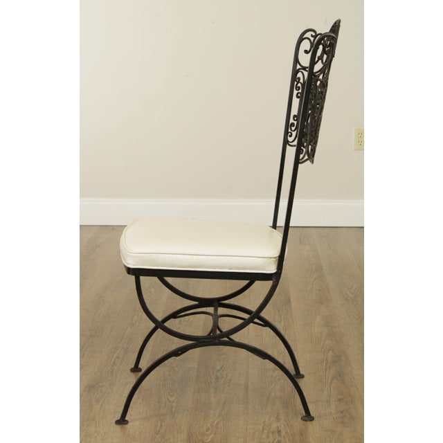 Woodard Andalusian Black Wrought Iron, Dining Chairs - Set ... (640 x 640 Pixel)