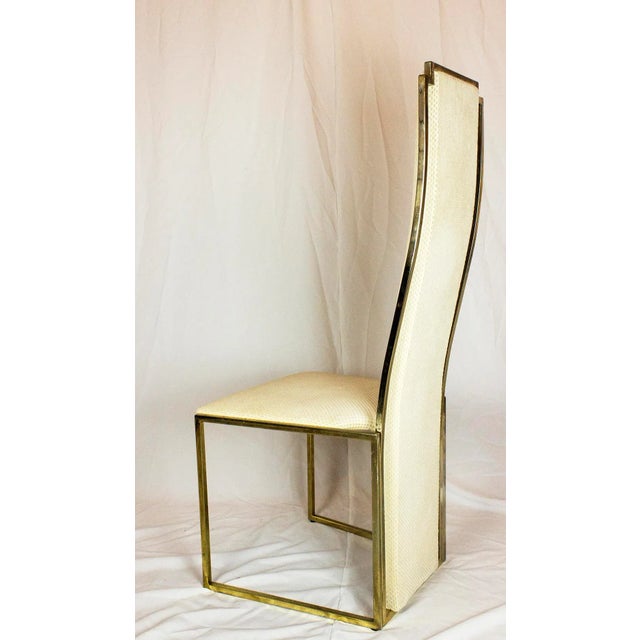 Maison Jansen Dining Chairs from Maison Jansen, 1970s, Set of 6 For Sale - Image 4 of 10