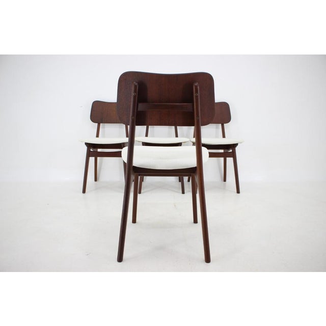 Teak Dining Chairs Model 74 by Ib Kofod-Larsen, Denmark, 1960s, Set of 4 For Sale - Image 10 of 16