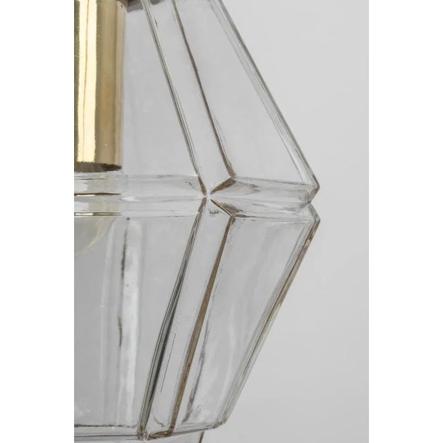 Glass Pendant Light by Helena Tynell for Limburg, Germany, 1970s For Sale - Image 3 of 12