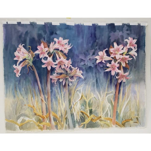 Camille Young (American, 20th C.) "Southwest Pottery" Original Watercolor C.1987 For Sale - Image 10 of 11