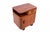 Brown Mid-20th Century Art Deco Bedroom Tables, Poland, 1950s, Set of 2 For Sale - Image 8 of 16