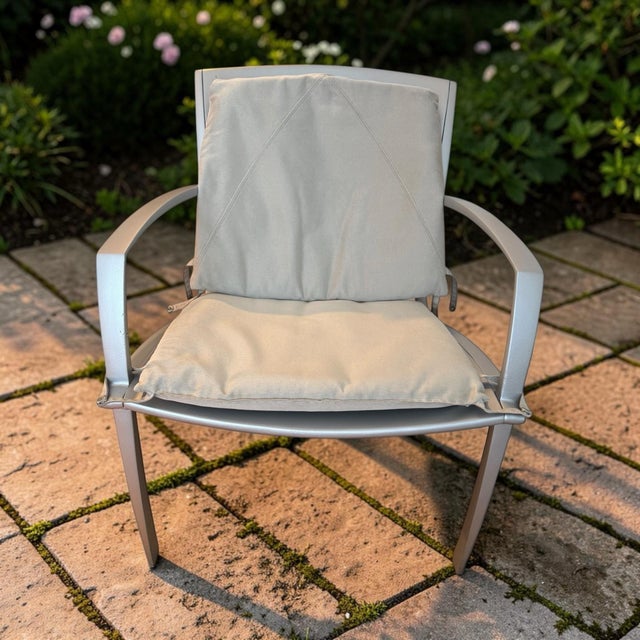 Brown Jordan Brown Jordan Aero Lounge Chair and Table by Richard Frinier For Sale - Image 4 of 7