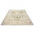 Persian Sultanabad Wool 8x8 Tan, Blue, & Ivory Handmade Square Area Rug #1143023 For Sale - Image 4 of 8