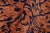 Textile Vintage Zeki Müren Rug, Rust and Navy Blue All Over Patterns - Rug & Kilim For Sale - Image 7 of 8
