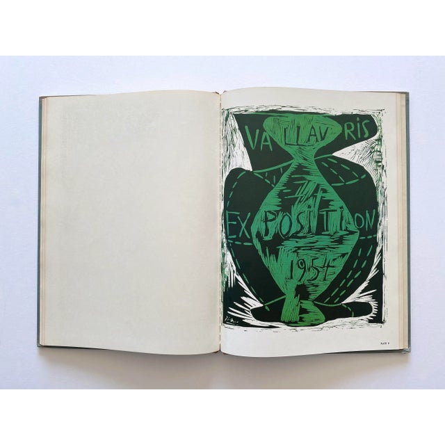 1950s " Posters of Picasso " Rare Vintage 1957 1st Edtn Mid Century Modernist Lithograph Print Landmark Volume Large Hardcover Art Book For Sale - Image 5 of 12