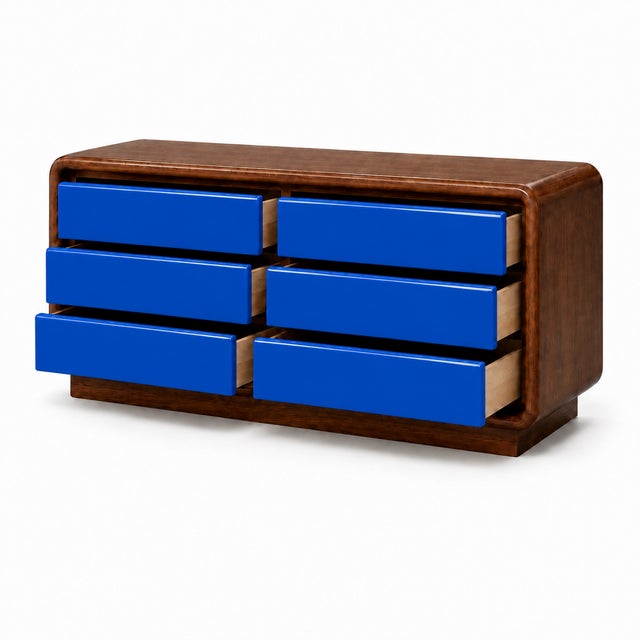 Postmodern Marvelous Vintage Modern to Postmodern Dresser For Sale - Image 3 of 4