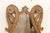 Mid 20th Century Italian Lyre-Shaped Mirror W/Star Accents For Sale - Image 4 of 12