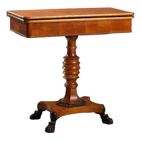 19th Century Citronnier Game Table, England For Sale