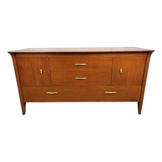 Mid-Century Walnut "Profile" Series Dresser by Drexel For Sale