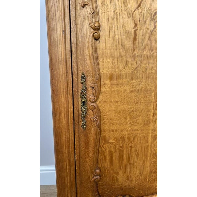 Brown Vintage French Oak Sideboard For Sale - Image 8 of 17