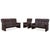 Leather 2-Seater Sofas and Armchair in Leather from Erpo Milano, Set of 3 For Sale - Image 17 of 17