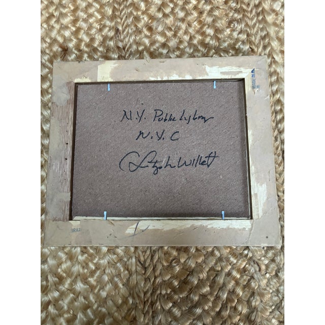 New York Public Library, Oil on Masonite by Christopher Willett For Sale - Image 4 of 4