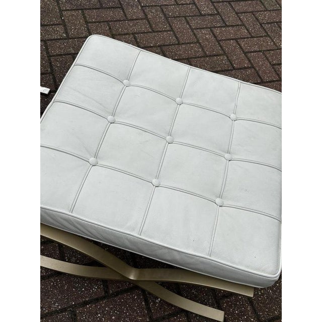 Set of Barcelona Chair and Ottoman For Sale - Image 13 of 17