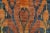 Ikat Rug 7’9” X 10’2” Blue Wool Modern Hand-Knotted Carpet For Sale - Image 9 of 15