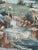Mid-Century Handwoven Aubusson The Man Near the River Tapestry, 1970s For Sale - Image 4 of 18